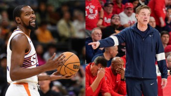 Rick Pitino’s Star Power Gets Kevin Durant To Sit Courtside During Blowout, Help St. John’s With NIL