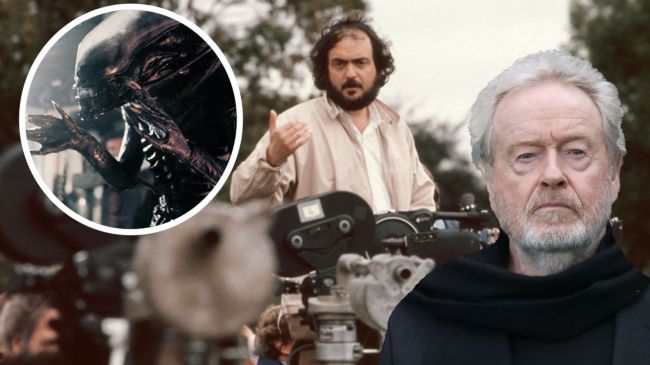 Stanley Kubrick director on the set of the 1975 movie 'Barry Lyndon'