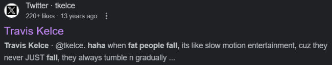 travis kelce tweet