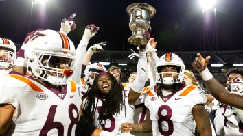 Petty UVA Staff Turns Sprinklers On Rival During Postgame Photo After Blowout Loss