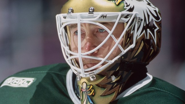 Dallas Stars goaltender Eddie Belfour