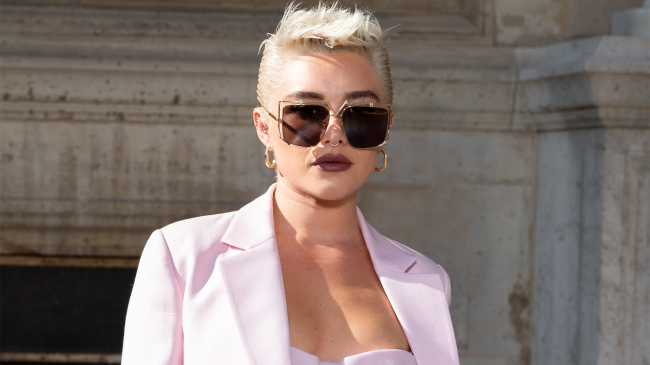 Florence Pugh Paris Fashion Week