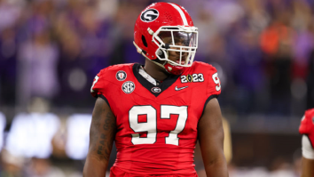 Georgia Player Disrespectfully Mocks FSU By Livestreaming On Sideline During 60-Point Blowout At Orange Bowl