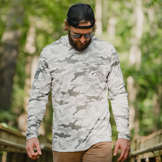 Grunt Style Overwatch Hoodie in Gray Camo