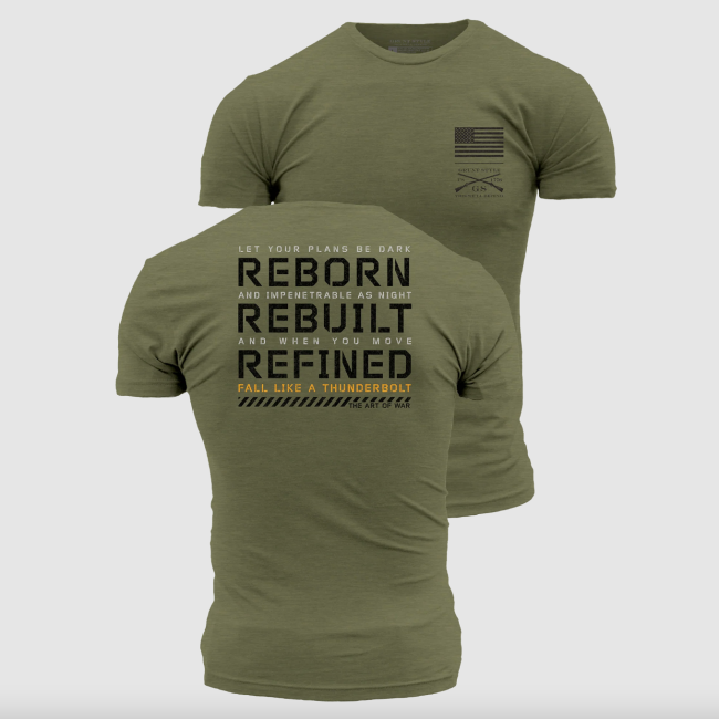 Thunderbolt T-Shirt in Military Green