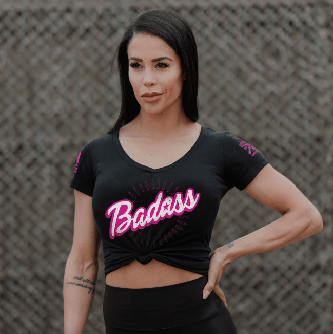 Grunt Style Women's Badass V-Neck