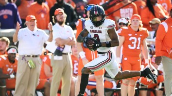 Cryptic Golf Cart Tweet Sparks Rumors Of All-SEC WR Transferring To Ole Miss
