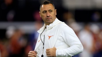 Texas Fans Gets Steve Sarkisian’s Haircut Tattooed On Leg After Longhorns Win Big 12