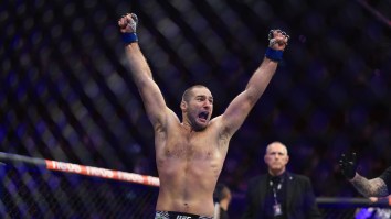 UFC Champ Sean Strickland Tells Fellow Fighter To Slide In His DMs After Awkward Run-In