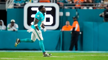 Tyreek Hill Reveals Text From Wife That Caused Him To Go Back In MNF Game Against Titans