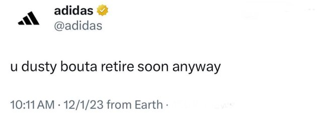 Adidas Kevin Durant tweet
