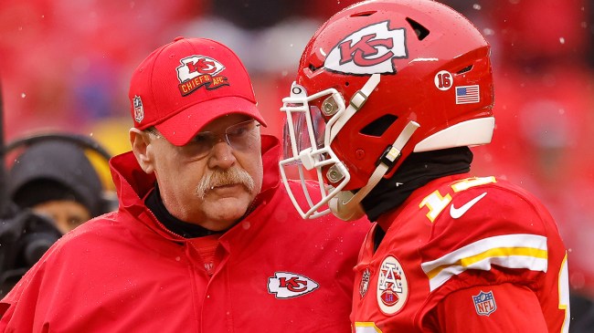 Andy Reid and Kadarius Toney