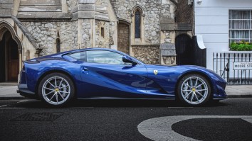 New Video Of Michael B. Jordan’s Ferrari Losing Control And Crashing Into A Parked Car In Hollywood