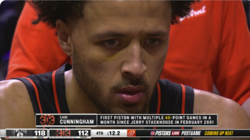 Pistons’ Cade Cunningham Looked Traumatized After Team’s Historic Loss
