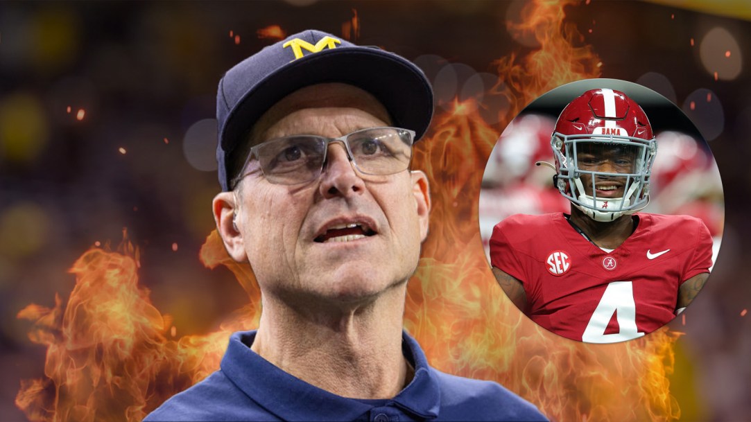Jim Harbaugh Jalen Milroe