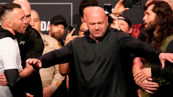Jorge Masvidal Mocks Colby Covington By Sharing Video Of Donald Trump Leaving Early During Covington’s Postfight Speech