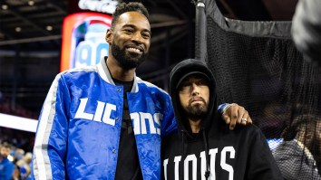 Taylor Swift Fans Were Very Upset About Eminem Being On TV During Lions Game