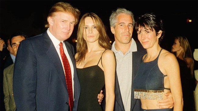 Donald Trump Melania Jeffrey Epstein Ghislaine Maxwell