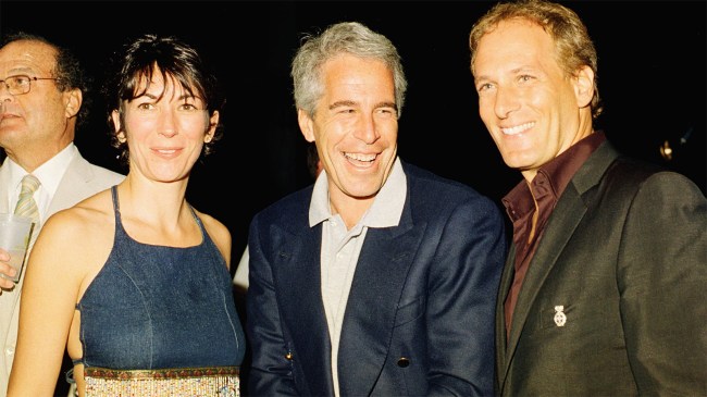 Ghislaine Maxwell Jeffrey Epstein Michael Bolton at Mar-a-Lago