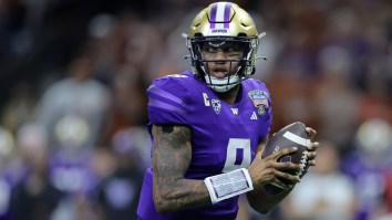 Michael Penix Rocks Stealthy Pregame Fit In Hopes Of Swiping National Title Win