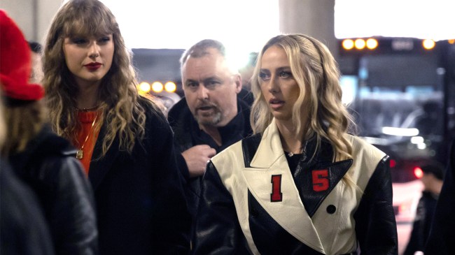 Taylor Swift and Brittany Mahomes at NFL AFC Championship