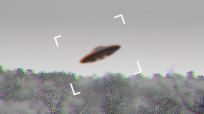 UFO alien camcorder camera screen flying saucer area 51