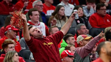 Iowa State Students Openly Mock Sign-Stealing Allegations By Blatantly Filming Kansas’ Huddle