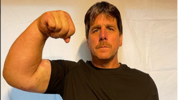 Real-Life Popeye With Giant Arms Offered To Join Power Slap