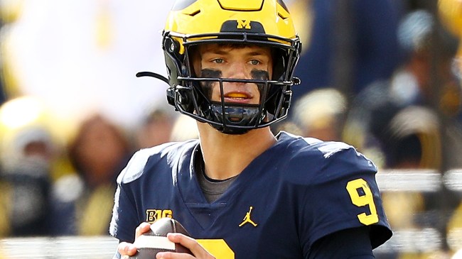 Michigan quarterback JJ McCarthy