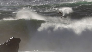 Surfers Swarmed To Nor-Cal’s Mavericks For One Of The Biggest Swells In Years, And Some Got Swallowed By Monster Waves