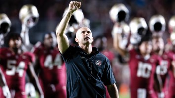 SEAL Team 6 Member Gets Goosebumps Before Speaking To FSU Football About Focus And Drive