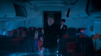 The Spirit Of ‘Snakes On A Plane’ Lives On In Trailer For ‘No Way Up’, Which Sees Sharks Unleashed On A Flight