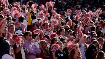 Petty Ohio State Fans Look Ridiculous While Wearing Anti-Michigan Shirts At Rose Bowl