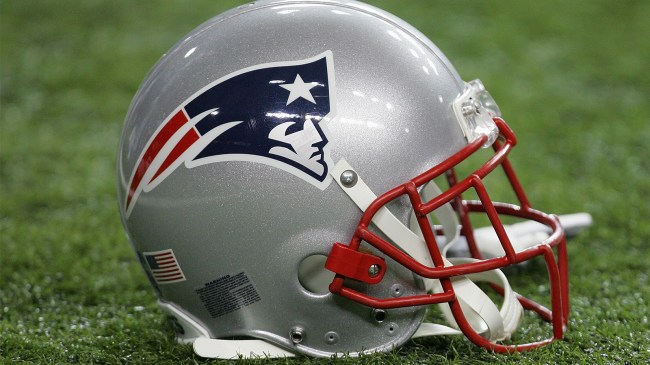 New England Patriots helmet