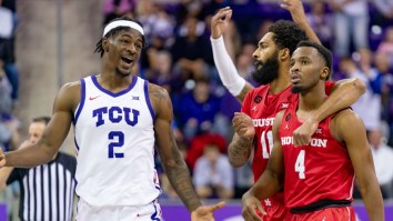 Mysterious Hole Appears Outside Of TCU’s Locker Room After No. 2 Houston Loses By One On Road