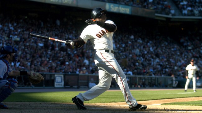 Barry Bonds of the San Francisco Giants