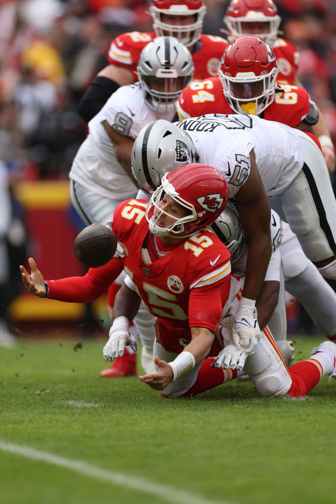 Patrick Mahomes Rules Raiders Antonio Pierce