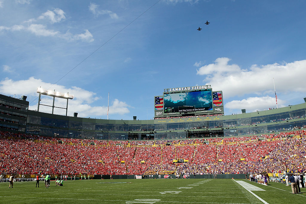 College Football Lambeau Field