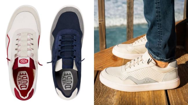 HEYDUDE Hudson Sneaker collection