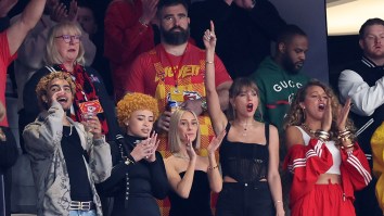 Kanye West Denies Being Kicked Out Of The Super Bowl By Taylor Swift