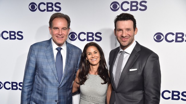 Jim Nantz and Tony Romo