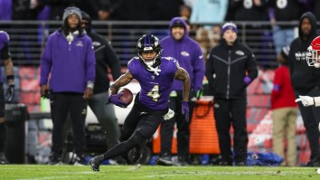 Baltimore Ravens Star Rookie Zay Flowers Under Investigation For Assault