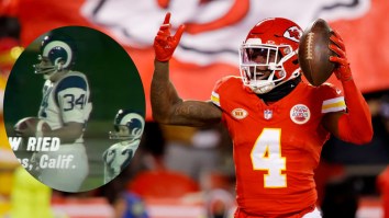 Rashee Rice Refuses To Believe Video Of 13-Year-Old Andy Reid Towering Over Kids At Punt, Pass, Kick