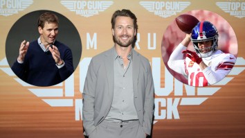 Eli Manning Continues To Mock Glen Powell’s Football Abilities By Extending Exclusive Invitation