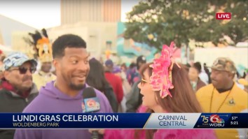 Nobody Was Enjoying Themselves More At Mardi Gras Than Jameis Winston