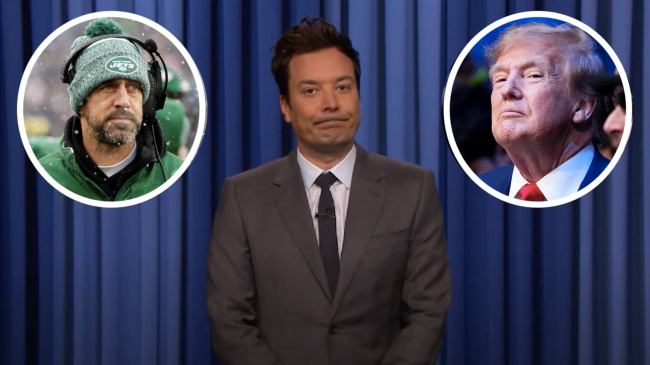 jimmy fallon aaron rodgers donald trump