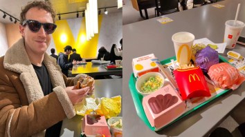 Mark Zuckerberg Awards McDonald’s Japan An Honorary Michelin Star After He Downed A Massive Order