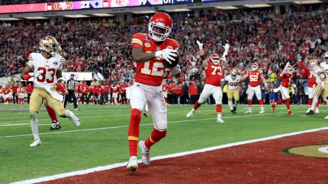 mecole hardman game winning touchdown in the super bowl