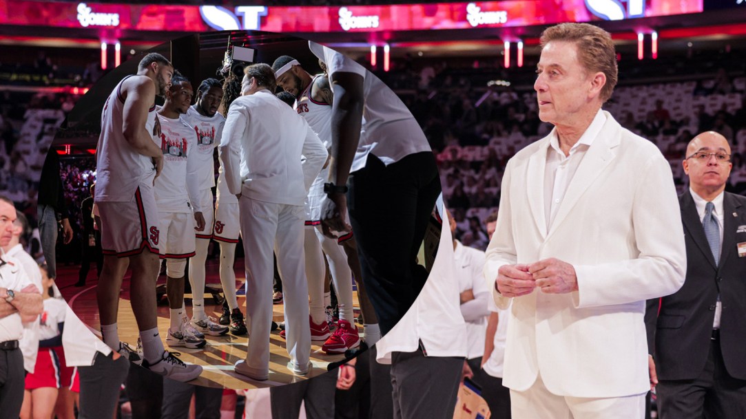 Rick Pitino White Suit