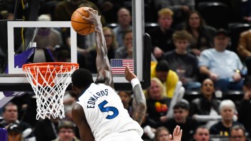 Anthony Edwards Dunked On John Collins So Hard He Gave Him A Concussion